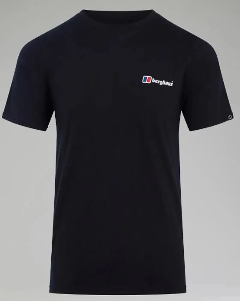 Berghaus Men's Snowdon Short Sleeve Tee 2.0 in Black